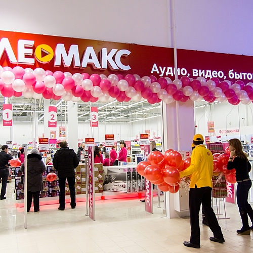 Оформление магазинов Телемакс