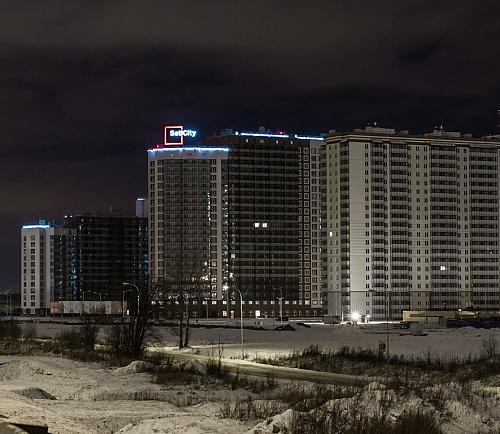 крышная установка в ЖК 