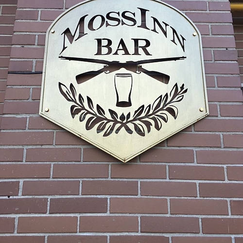 Фасадная вывеска для Mossinn bar
